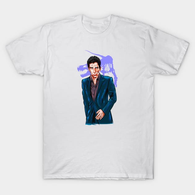 Ben Stiller - An illustration by Paul Cemmick T-Shirt by PLAYDIGITAL2020